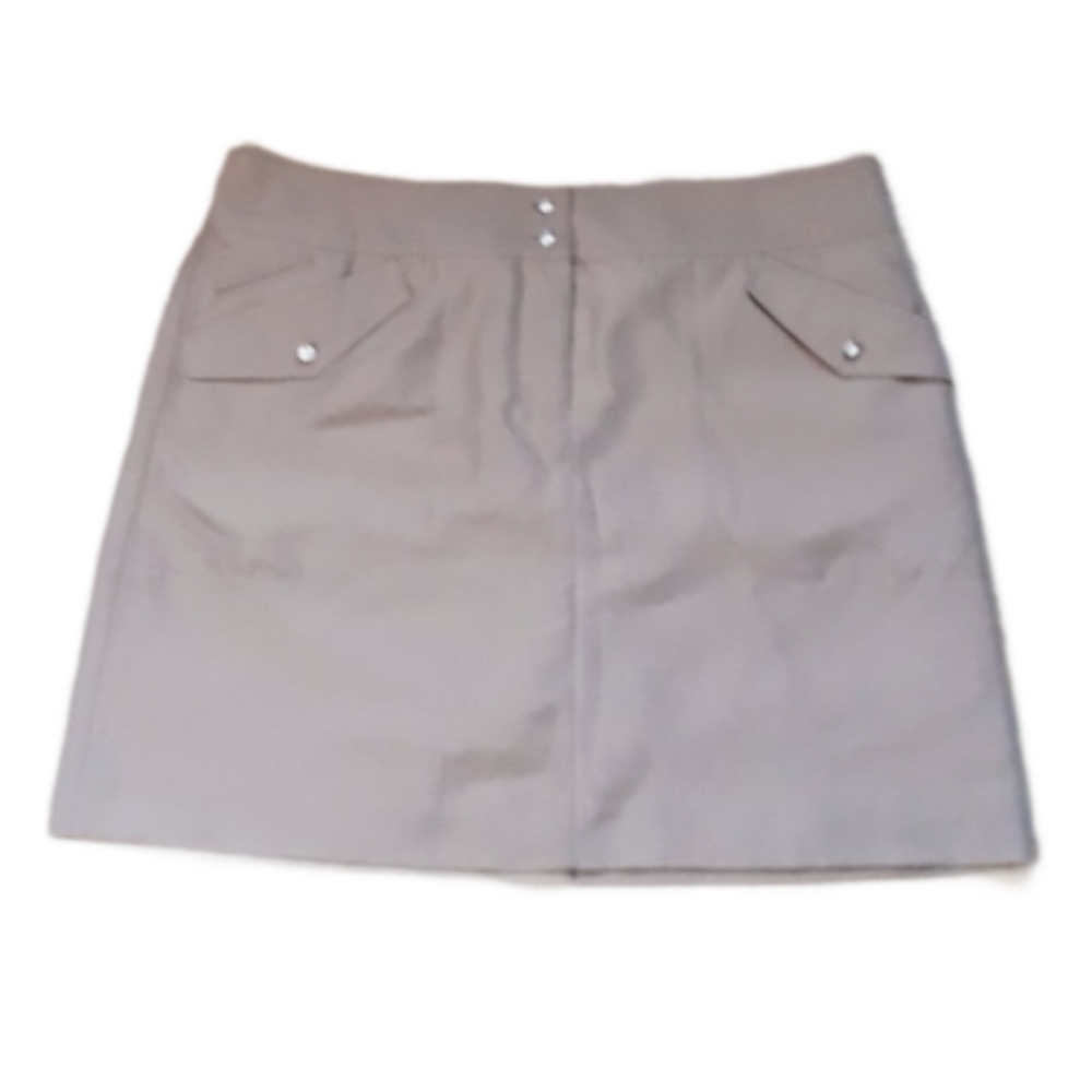 Izod PerformX Basix Athletic Skort - Size 4 Tan Golf Skort
